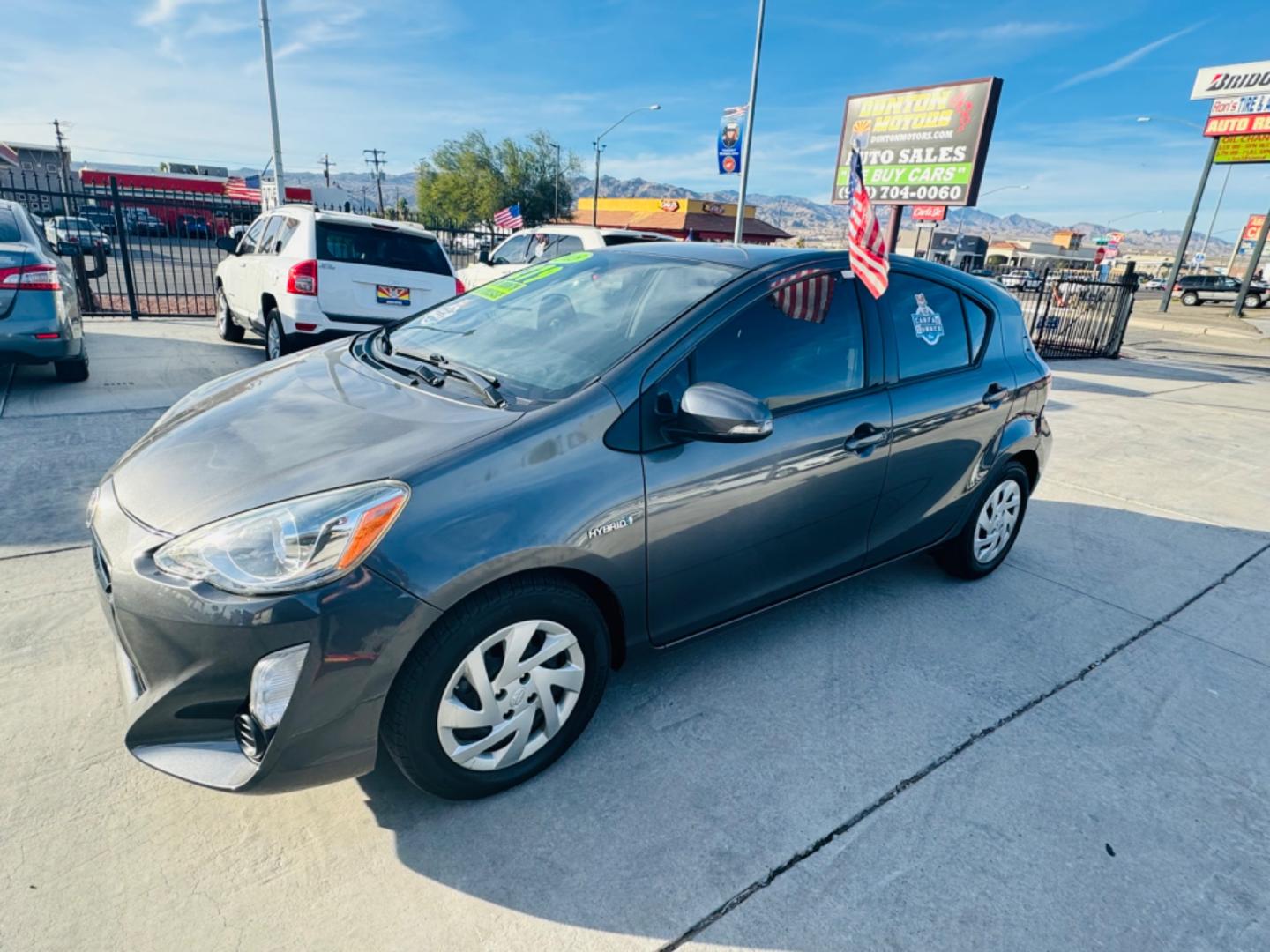 2015 Charcoal Toyota Prius c (JTDKDTB30F1) , located at 2190 Hwy 95, Bullhead City, AZ, 86442, (928) 704-0060, 0.000000, 0.000000 - 2015 Toyota Prius 4. automatic leather loaded. 4 door. up to 52 MPG. great little gas saver .90642 miles. *1 owner. - Photo#6